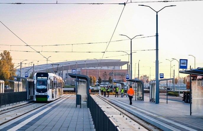 Szczecin: Torowisko na Szafera gotowe na kursowanie tramwajów