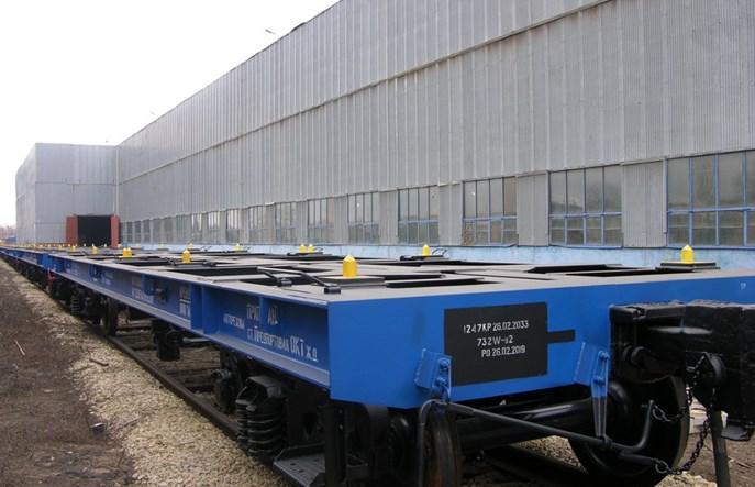 Transmaszholding dostarczy 250 platform do VTG Rail Russia