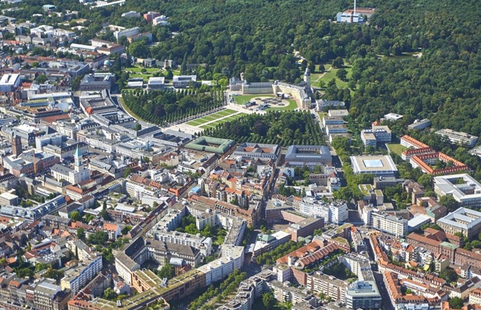 W Karlsruhe to samochody proszą o zielone światło