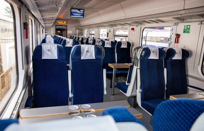 Kolejne bezprzedziałowe wagony po modernizacji w taborze PKP Intercity