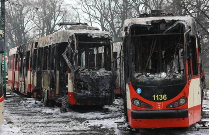 Gdańsk. Dwa spalone tramwaje N8C nie wrócą już do służby. Co z resztą pojazdów?