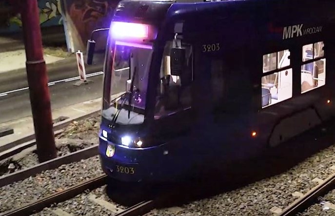 Wrocław: Tramwaje wracają na ul. Krakowską. Przejazd próbny udany