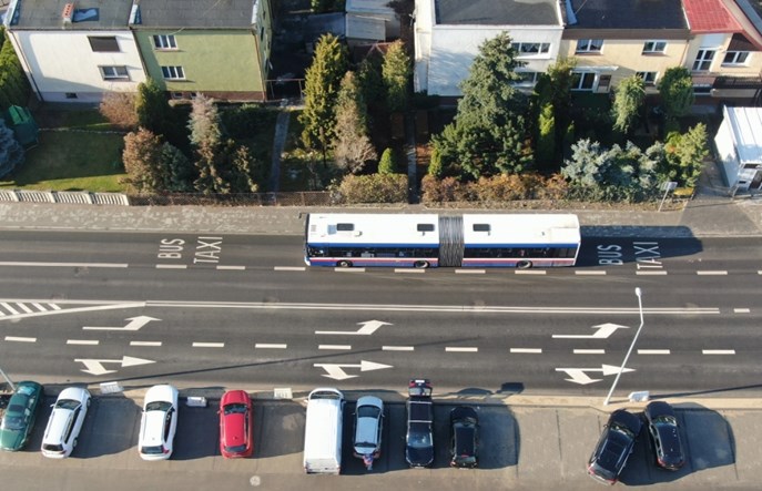 Bydgoszcz ma 15 kilometrów buspasów