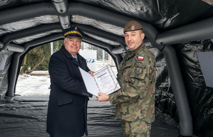 Spółka PKP LHS przekazała sprzęt dla 2. Lubelskiej Brygady Obrony Terytorialnej