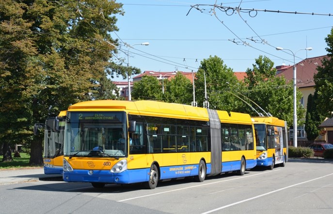 Otrokovice w Czechach przedłużają sieć trolejbusową