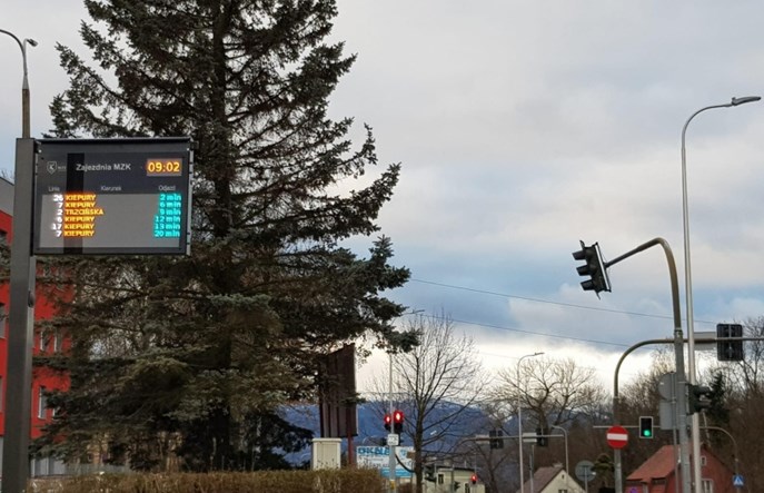 Trapeze Poland: nowe tablice MZK w Jeleniej Górze