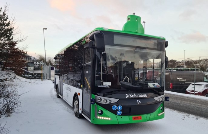 Karsan dostarczył do Norwegii elektryczny autobus autonomiczny