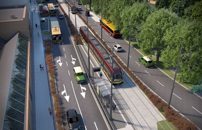 Łódź: Startuje przebudowa ulicy i torowiska w ciągu Północnej