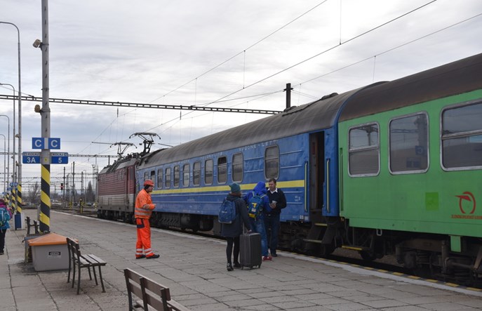 Koleje Czeskie i Słowackie reagują na wojnę na Ukrainie. Różnie
