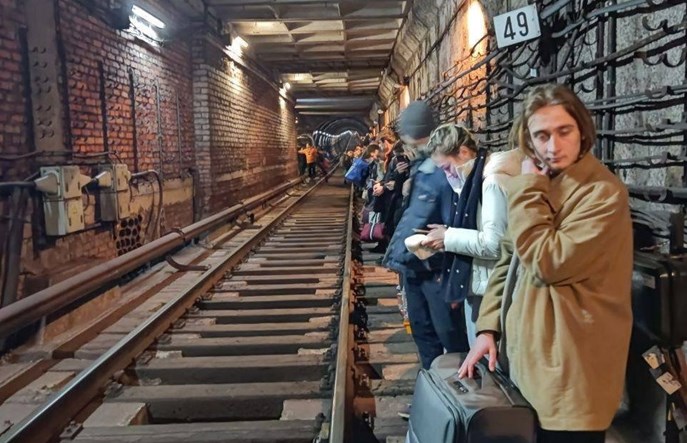 Charków ewakuował studentów tunelami metra