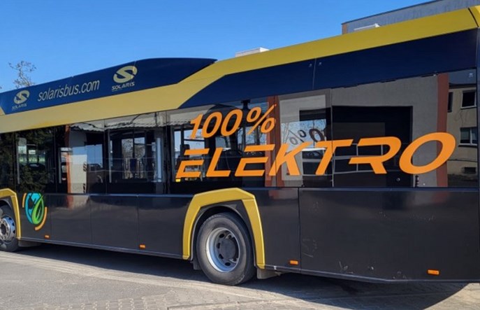 Pierwszy autobus elektryczny w gminie Komorniki