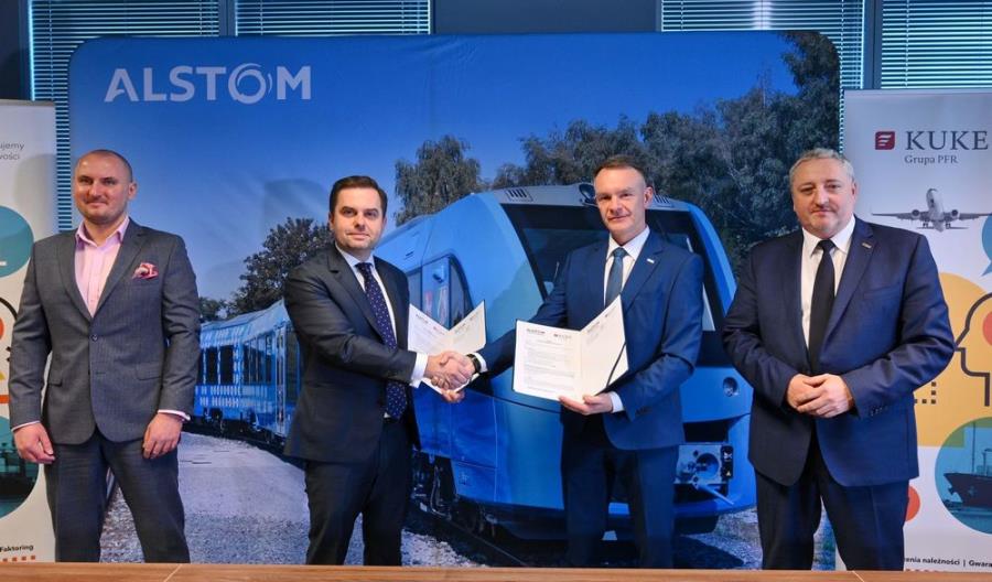 Alstom i KUKE podpisują porozumienie o wartości 1 mld euro. "Nowe możliwości eksportowe" Alstom i KUKE podpisują porozumienie o wartości 1 mld euro. "Nowe możliwości eksportowe"