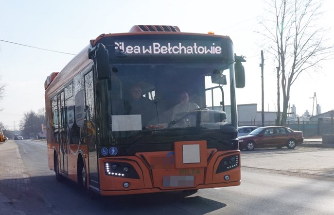 Gmina Bełchatów przetestowała autobus elektryczny od ARP