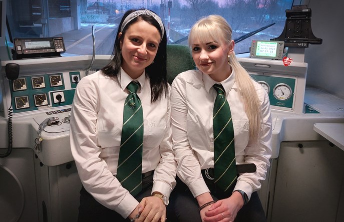 Pierwsze maszynistki w Kolejach Mazowieckich