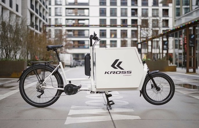 KROSS jako pierwszy producent rowerów w Europie Środkowo-Wschodniej oferuje elektryczne rowery cargo