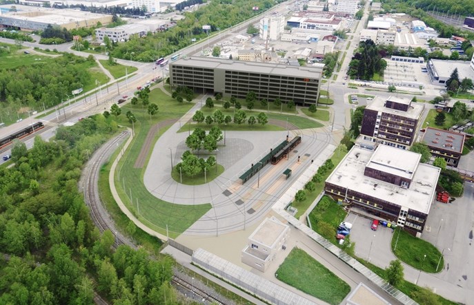 Pierwsza nowa inwestycja tramwajowa w 2022 r. w Pradze: pętla przy metrze