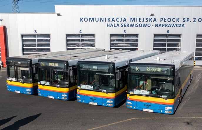 Płock przekazał 4 autobusy dla ukraińskich miast