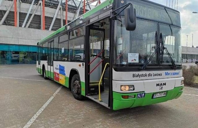 Białystok przekazuje dwa miejskie Many dla Lwowa