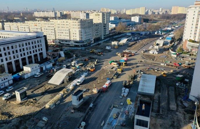 Warszawa: Porządki po budowie II linii metra na Targówku