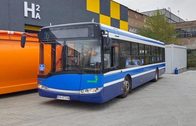 MPK Kraków przekazało kolejny autobus dla Ukrainy