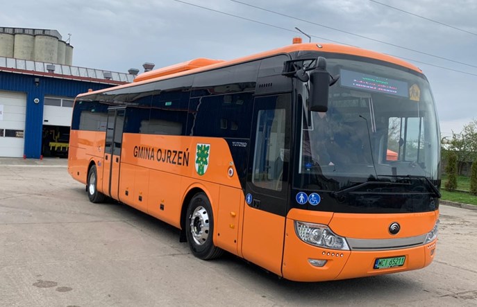 Trzecia gmina w Polsce ze szkolnymi elektrobusami Yutonga