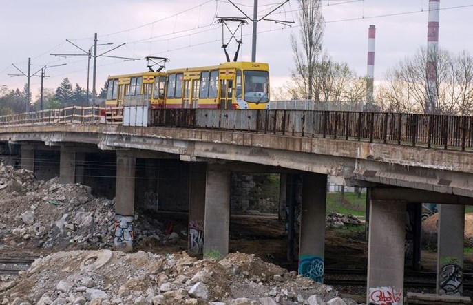 Łódź: Kolejne awaryjne zamknięcie na sieci tramwajowej. Tym razem – wiadukt Przybyszewskiego