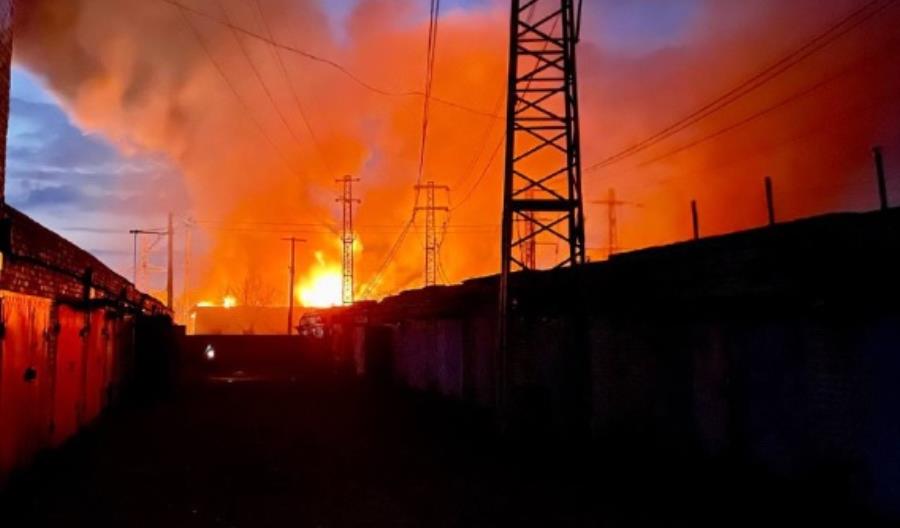 Intensywne bombardowania infrastruktury kolejowej we Lwowie Intensywne bombardowania infrastruktury kolejowej we Lwowie