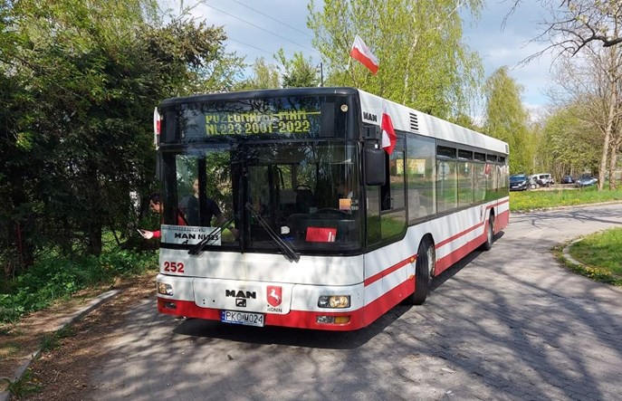 Konin pożegnał MAN-y NL223