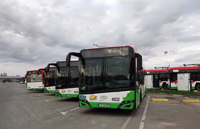 Po ulicach Lublina kursują już 32 elektrobusy od Solarisa