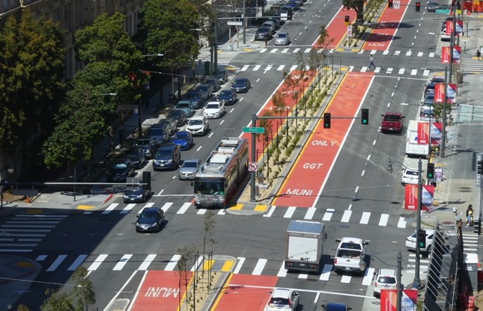 San Francisco z „metrem na kołach”, czyli BRT z północy na południe