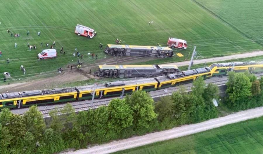 Katastrofa kolejowa w Austrii. Są ofiary śmiertelne Katastrofa kolejowa w Austrii. Są ofiary śmiertelne