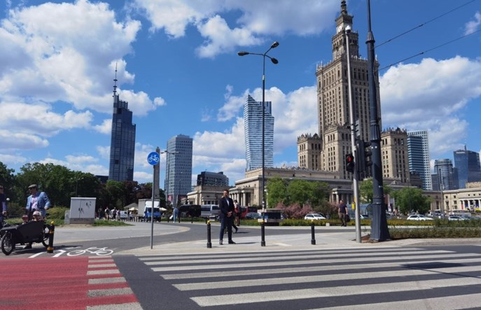 Warszawa: Przejścia naziemne w rejonie ronda Dmowskiego otwarte