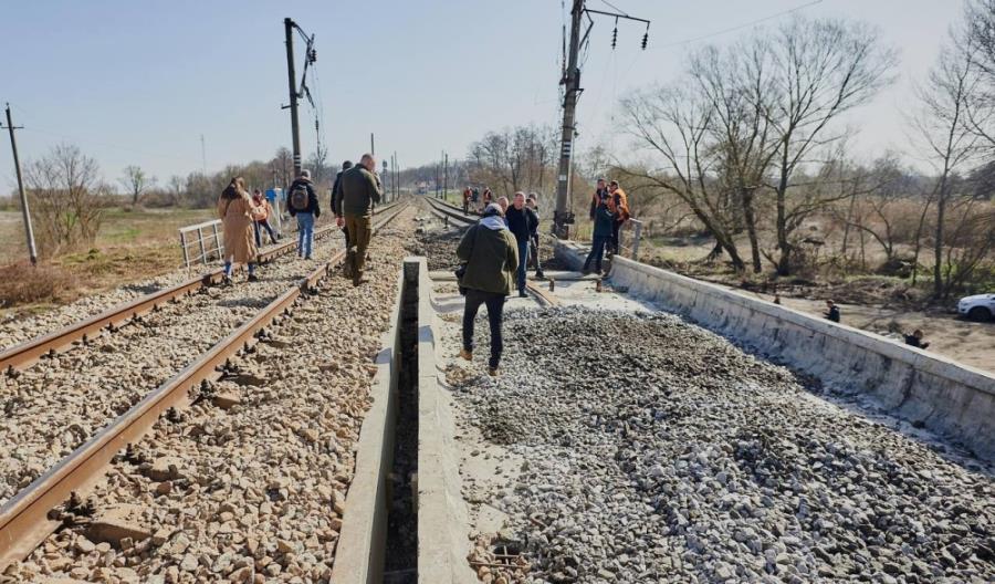 Silne rakietowe ataki na ukraińskie węzły kolejowe w pobliżu Dniepra