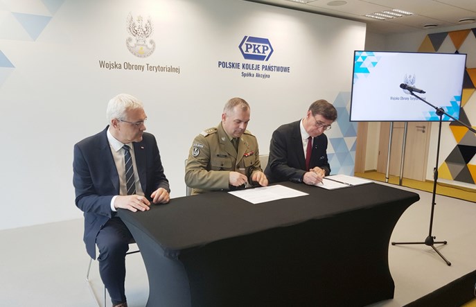 PKP rozpoczyna współpracę z Wojskami Obrony Terytorialnej