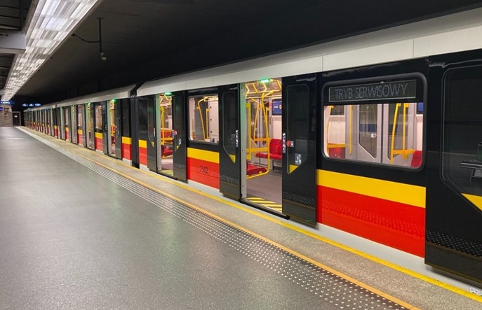 Škoda Varsovia wyjechała testowo na I linię metra