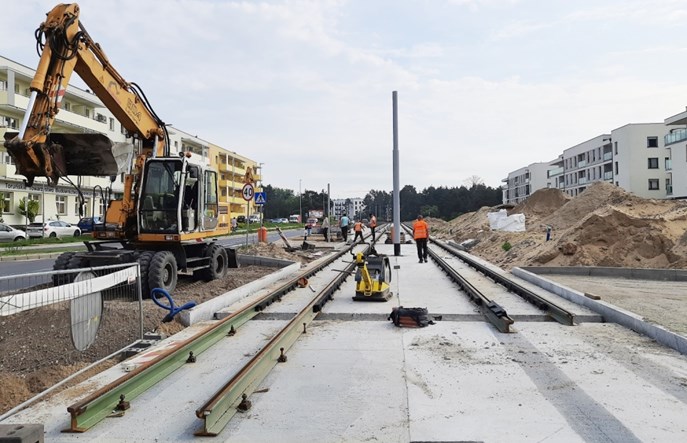 Toruń: Kto przedłuży budowane torowisko na os. JAR? Trzy oferty