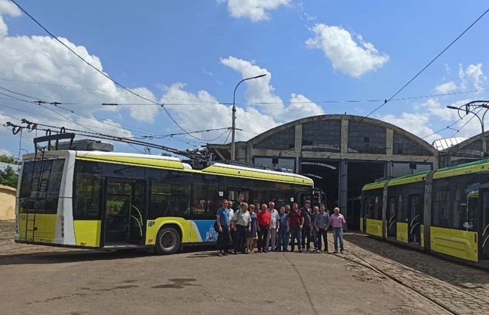 Pierwszy bateryjny trolejbus na ulicach Lwowa