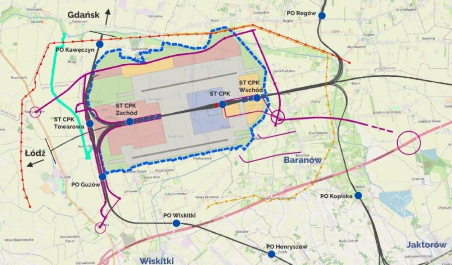 CPK. Tak ma wyglądać węzeł kolejowy. Oto nowe stacje i przystanki CPK. Tak ma wyglądać węzeł kolejowy. Oto nowe stacje i przystanki