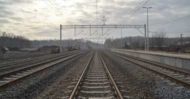 Pociągi wróciły na linię do Lubina. Potrzebna była wymiana 500 metrów sieci trakcyjnej