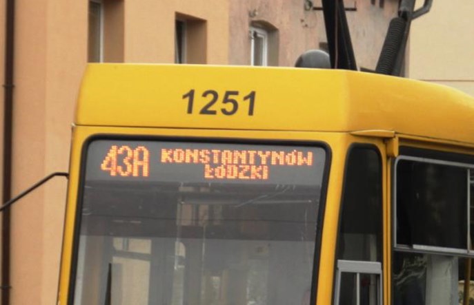 Łódź: Tramwajem z Konstantynowa na razie tylko do al. Włókniarzy