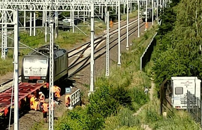 Jeszcze jedno zdarzenie z dwoma pociągami na jednym szlaku