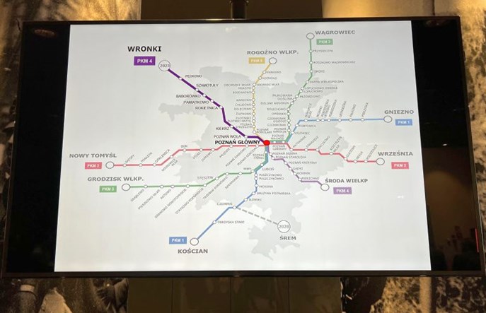 Poznańska Kolej Metropolitalna wreszcie wjedzie na linię do Wronek