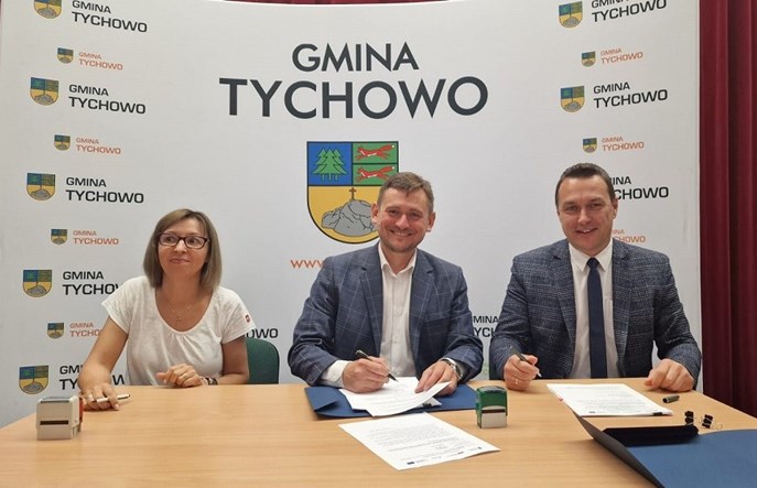 Zachodniopomorskie. Droga rowerowa Tychowo - Borzysław coraz bliżej