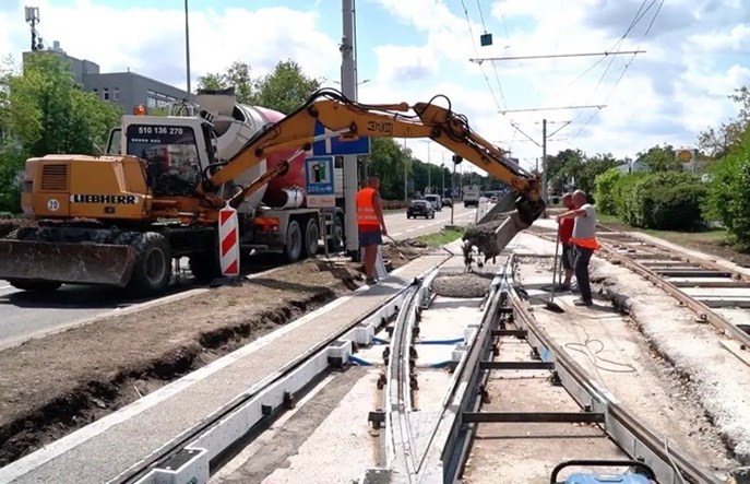 Wrocław. Remont torów przy zajezdni Borek na półmetku