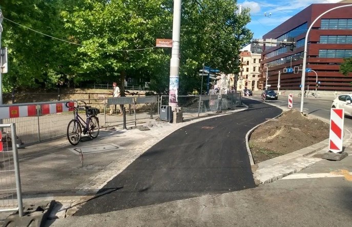 We Wrocławiu powstaje kolejna ważna droga rowerowa