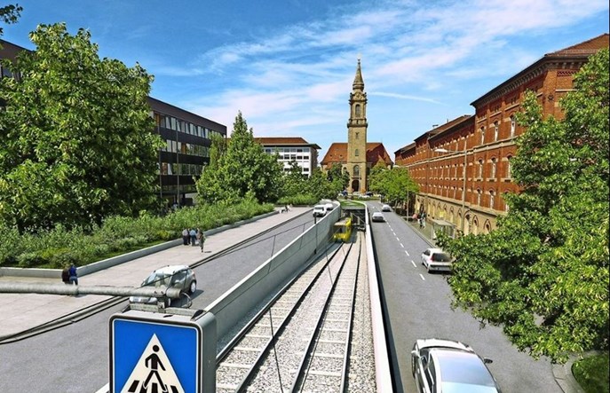 Ludwigsburg wybiera lekką kolej zamiast szybkiego autobusu
