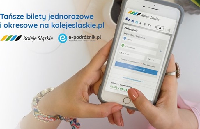 Tańsze bilety jednorazowe i okresowe na kolejeslaskie.pl