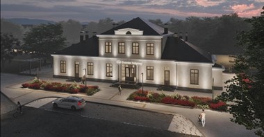 PKP SA przebudują dworzec Trawniki [wizualizacje]