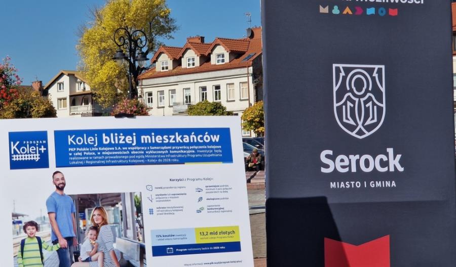 Jest umowa na projekt nowej linii kolejowej z Zegrza przez Serock do Pułtuska Jest umowa na projekt nowej linii kolejowej z Zegrza przez Serock do Pułtuska