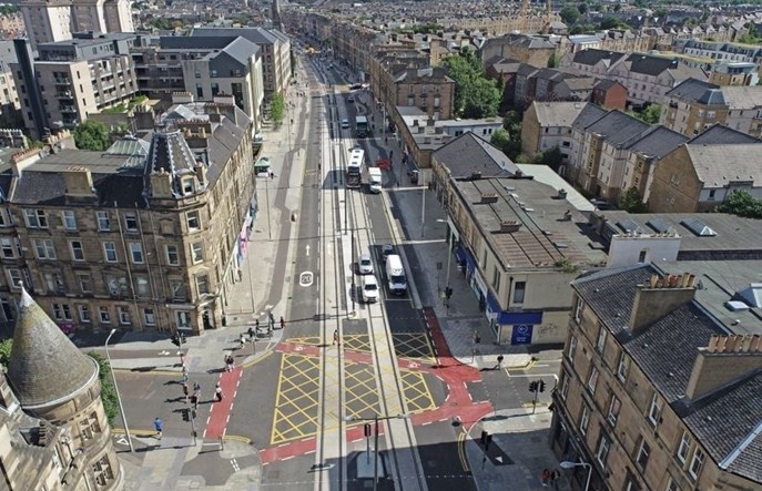 Edynburg. Coraz bliżej tramwaju do Newhaven